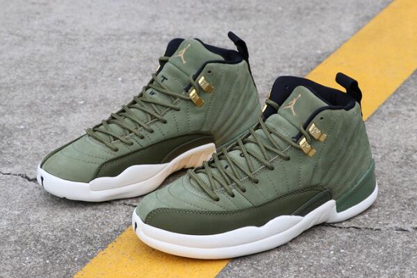 jordan retro 12 army green 