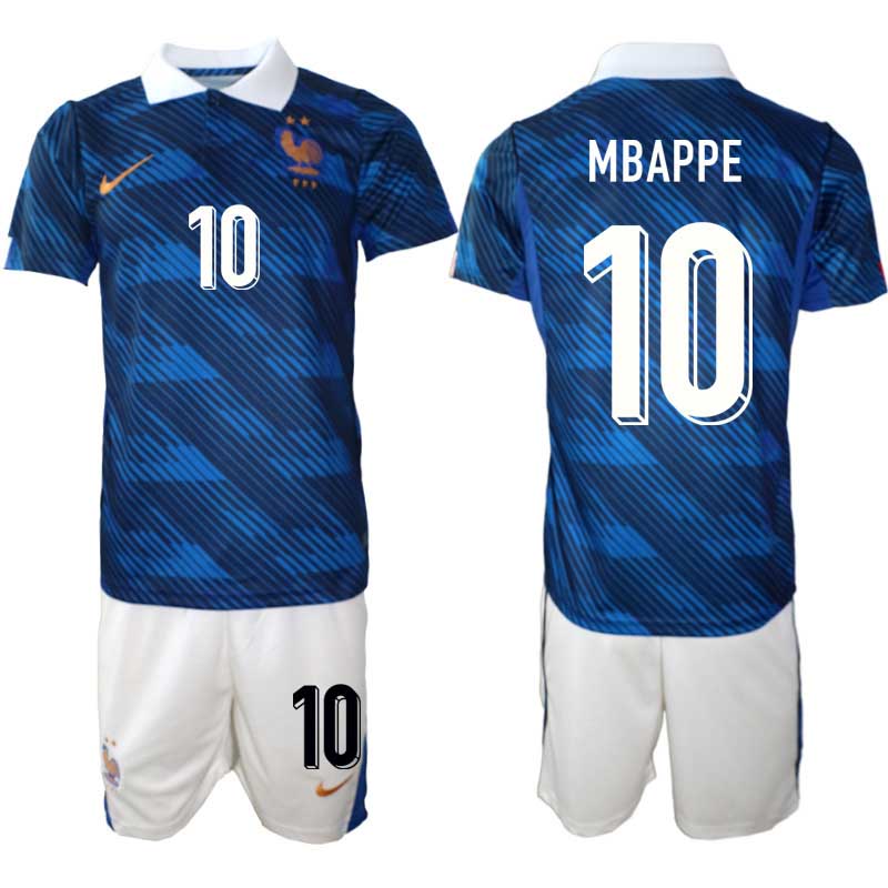 Francúzsko Domáci Futbalový Set MS 2026 – Kylian Mbappé #10