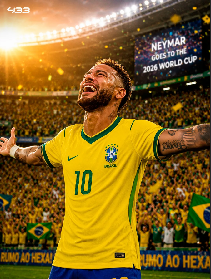Brasilien VM 2026 Neymar #10 Fotbollströja
