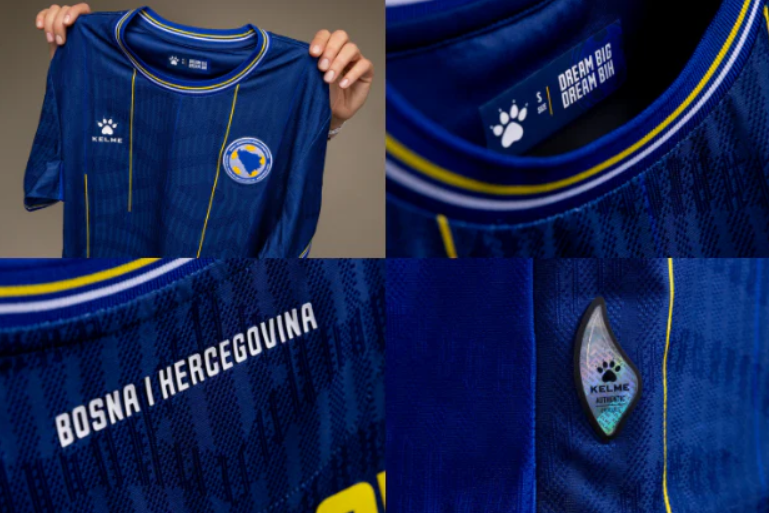 2026-2027 Bosnien och Hercegovina VM 2026 Hemmatröja