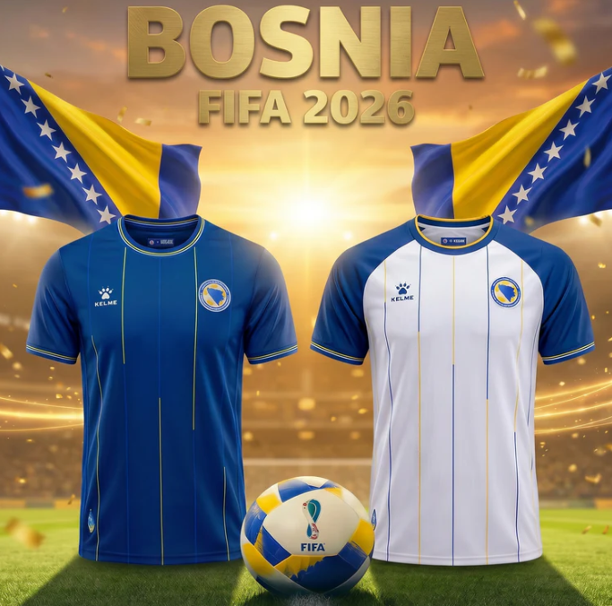 Bosna a Hercegovina VM 2026 Fotbollströja